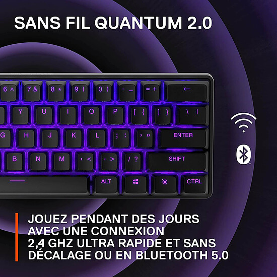 Clavier PC SteelSeries Apex Pro Mini Wireless - SteelSeries OmniPoint 2.0 - Autre vue