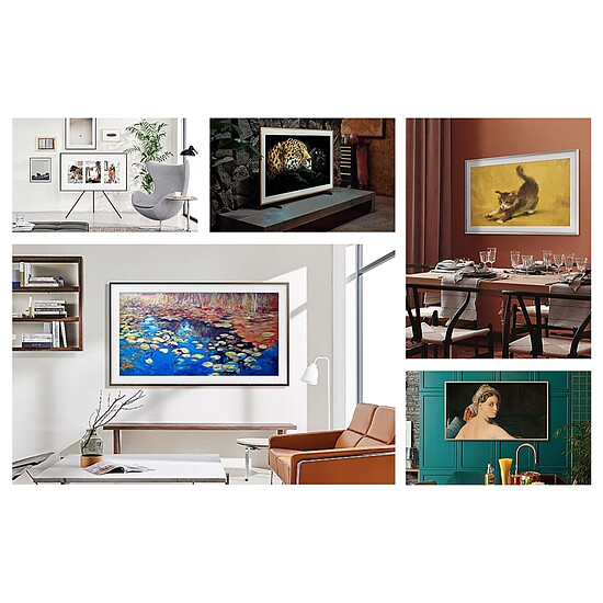 TV Samsung The Frame TQ32LS03C 2023 - TV QLED Full HD - 80 cm - Autre vue