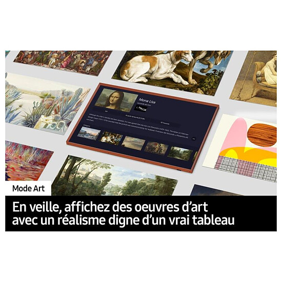 TV Samsung The Frame TQ32LS03C 2023 - TV QLED Full HD - 80 cm - Autre vue