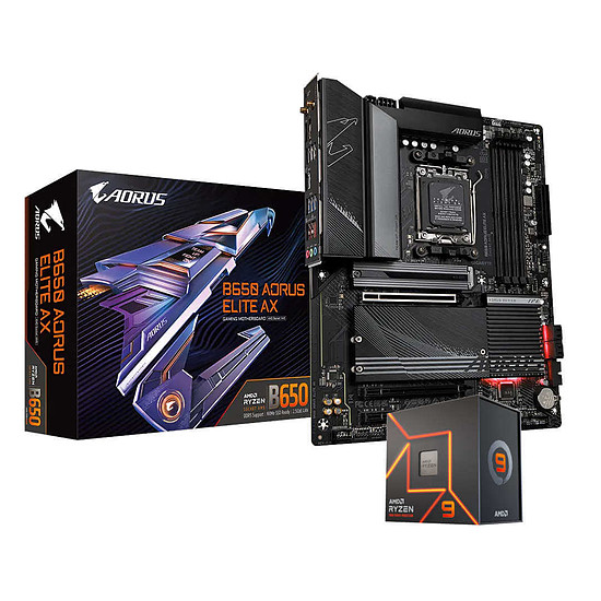 Kit upgrade PC AMD Ryzen 9 7900X - Aorus B650