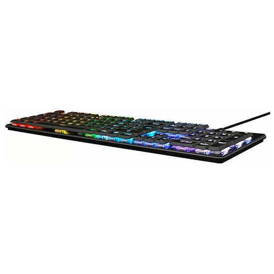 Clavier PC The G-Lab Keyz Platinium - Outemu Low Profile Red - Autre vue