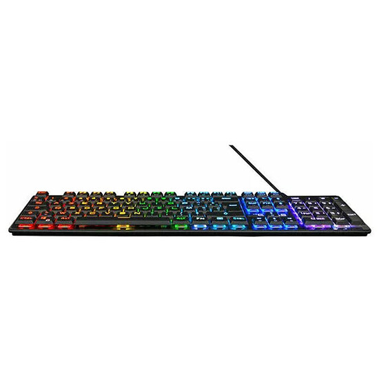 Clavier PC The G-Lab Keyz Platinium - Outemu Low Profile Red - Autre vue