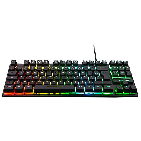 Clavier PC The G-Lab Keyz Caesium TKL - Noir - Autre vue