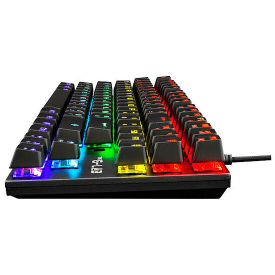 Clavier PC The G-Lab Keyz Mercury TKL - Noir - Outemu Red - Autre vue