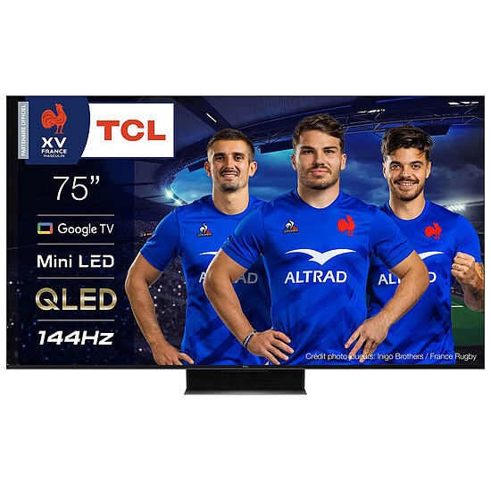 TV TCL 75C843 - TV 4K UHD HDR - 189 cm