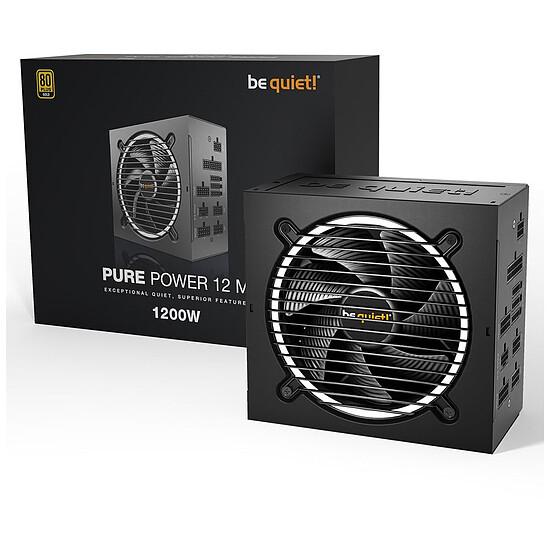 Alimentation PC be quiet! Pure Power 12 M 1200W - Autre vue