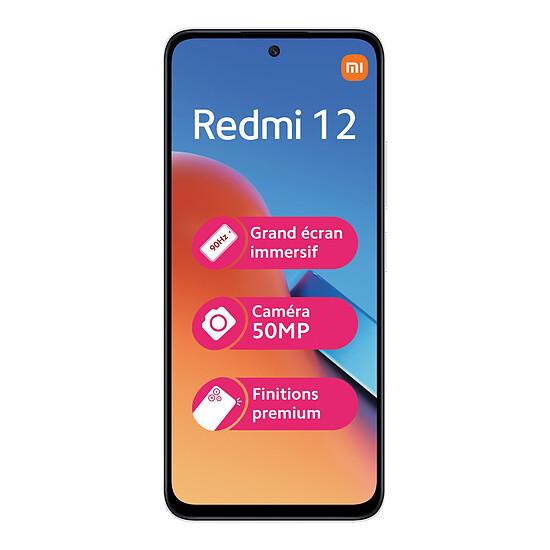 Smartphone reconditionné Xiaomi Redmi 12 (Argent) - 256 Go · Reconditionné - Autre vue