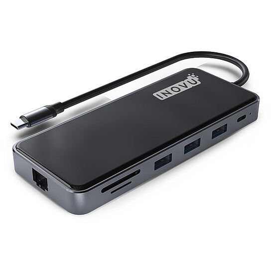 Station d'accueil PC portable INOVU INST12CA2 Station d'accueil USB-C - Occasion - Autre vue