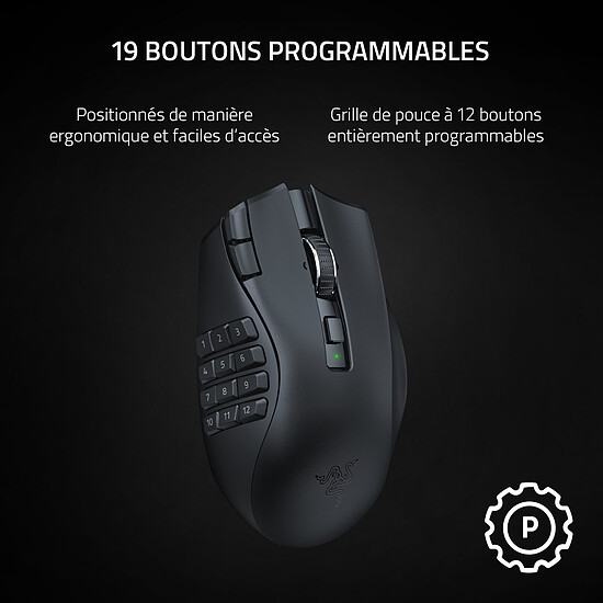 Souris PC Razer Naga V2 HyperSpeed - Autre vue