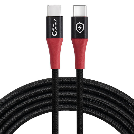 Câble USB MicroConnect Safe Charge USB-C to C Data Blocker - 1.5 m - Autre vue