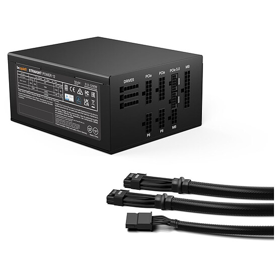 Alimentation PC be quiet! Straight Power 12 1200W - Autre vue