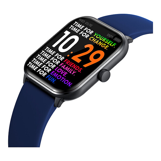 Montre connectée Ice Watch Ice Smart One Noir / Bleu + Bracelet Noir - Autre vue