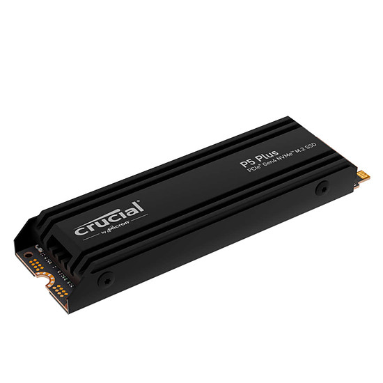 SSD Crucial T500 1 To PCIe Gen4 NVMe M.2 avec dissipateur