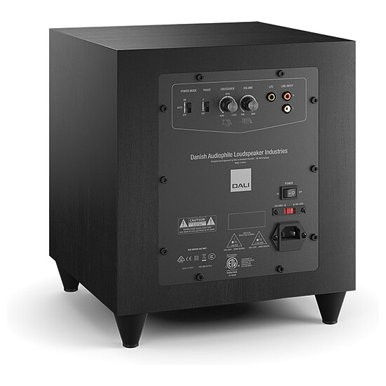 Enceintes HiFi / Home-Cinéma Dali SUB C-8 D - Noir - Autre vue