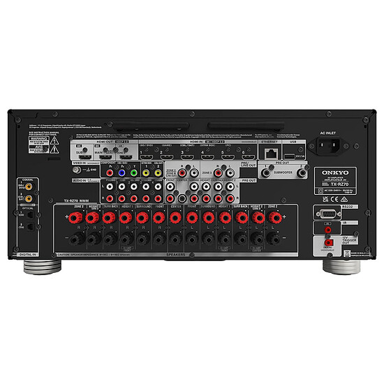 Ampli Home-Cinéma Onkyo TX-RZ70 Noir - Autre vue