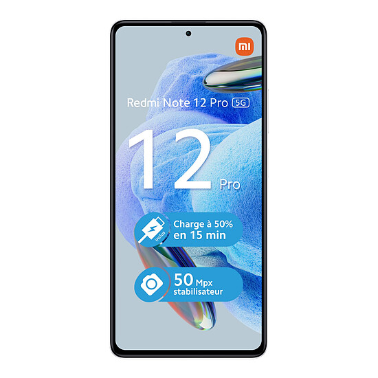 Smartphone reconditionné Xiaomi Redmi Note 12 Pro 5G (blanc) - 128 Go · Reconditionné - Autre vue