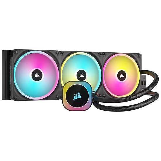 Refroidissement processeur Corsair ICUE Link H150I - Noir