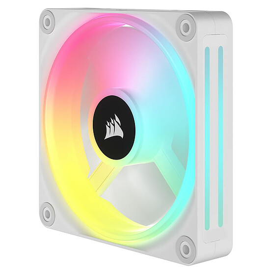 Ventilateur Boîtier Corsair QX120 ICUE Link Expansion kit - Blanc - Autre vue