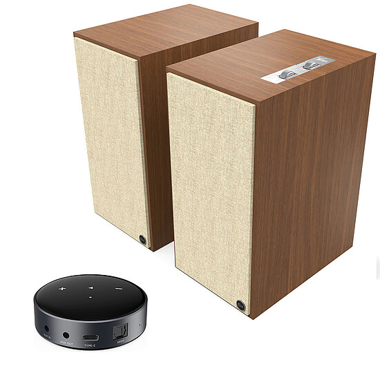 Mini-chaine Klipsch WiimM Mini + Klipsch The Sevens Noyer