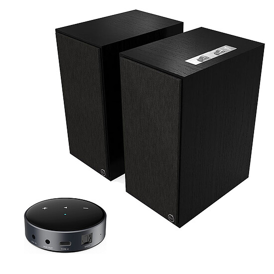 Mini-chaine Klipsch WiiM Mini + Klipsch The Nines Noir