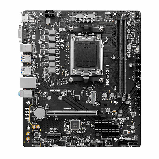 Carte mère MSI PRO A620M-E - Autre vue