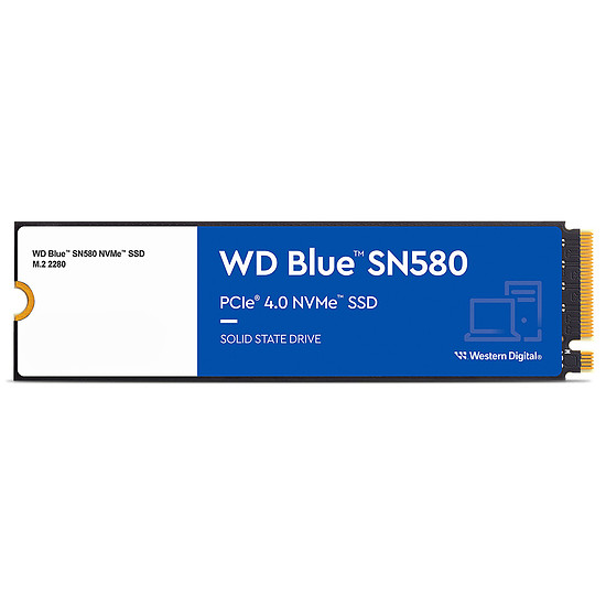 Disque SSD Western Digital WD Blue SN580 - 250 Go