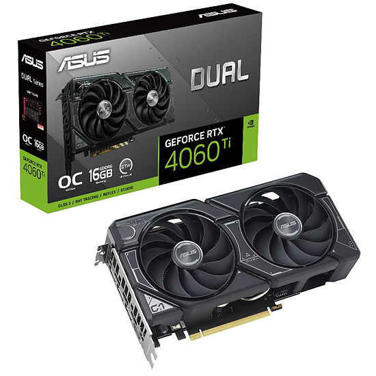 Carte graphique Asus DUAL GeForce RTX 4060 Ti OC 16G