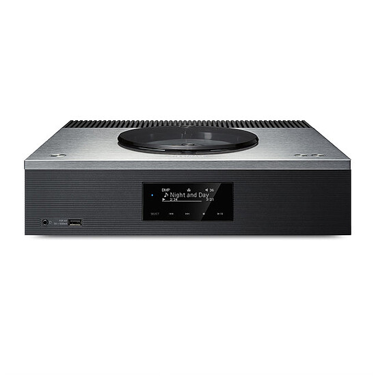 Mini-chaine Technics SA-C600 Argent + Klipsch RP-600M II Ebène - Autre vue