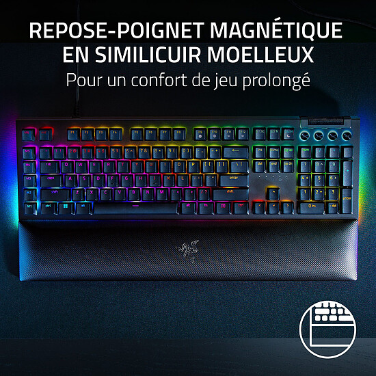 Clavier PC Razer BlackWidow V4 - Razer Green - Autre vue