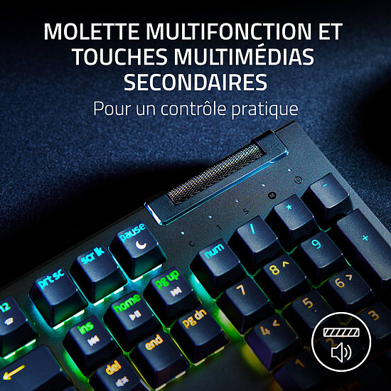 Clavier PC Razer BlackWidow V4 X - Razer Green - Autre vue