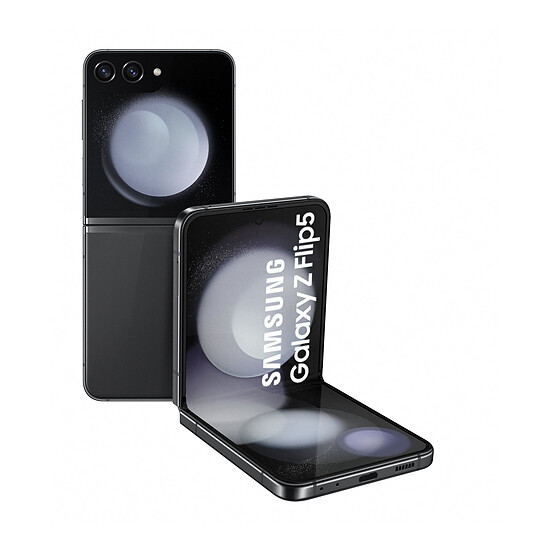 Smartphone reconditionné Samsung Galaxy Z Flip5 (Graphite) - 256 Go - 8 Go · Reconditionné - Autre vue