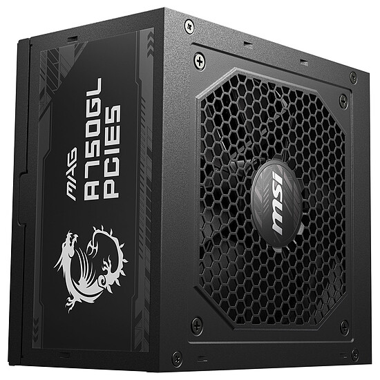 Alimentation PC MSI MAG A750GL PCIE5 - Autre vue
