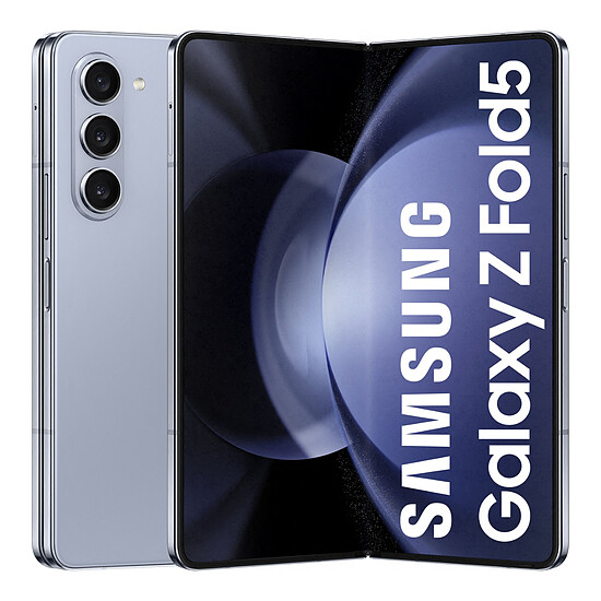 Smartphone reconditionné Samsung Galaxy Z Fold5 (Bleu) - 1 To - 12 Go · Reconditionné - Autre vue