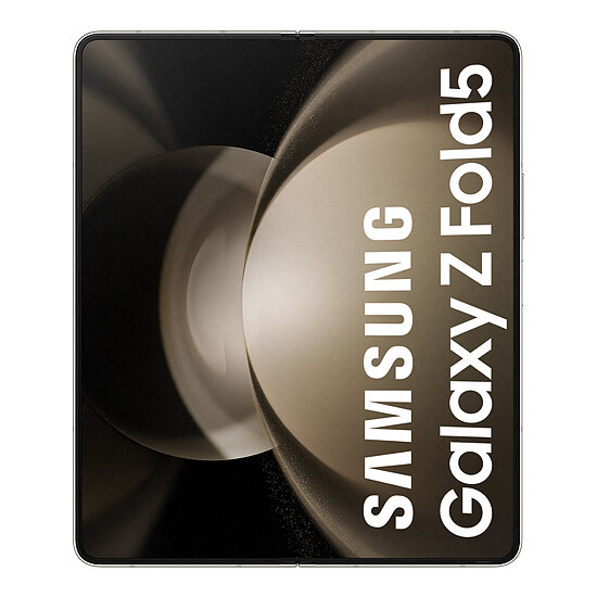 Smartphone reconditionné Samsung Galaxy Z Fold5 (Creme) - 1 To - 12 Go · Reconditionné - Autre vue