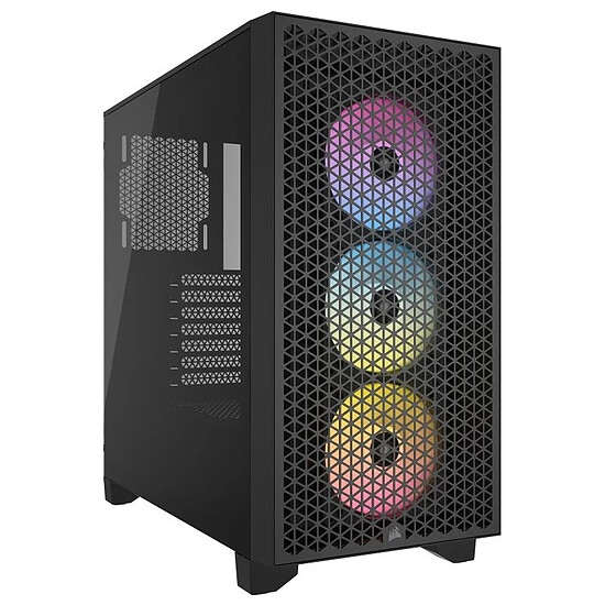 Boîtier PC Corsair 3000D RGB Airflow - Noir - Autre vue