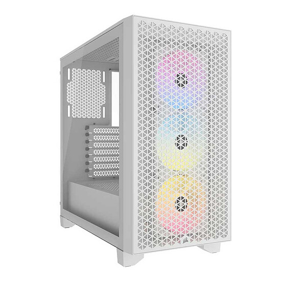 Boîtier PC Corsair 3000D RGB Airflow - Blanc - Autre vue