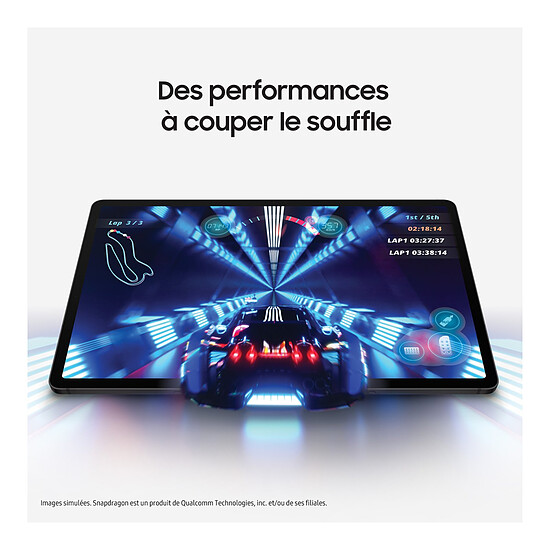 Tablette reconditionnée Samsung Galaxy Tab S9 11" SM-X716B Anthracite WiFi - 5G - 128 Go - 8 Go · Reconditionné - Autre vue
