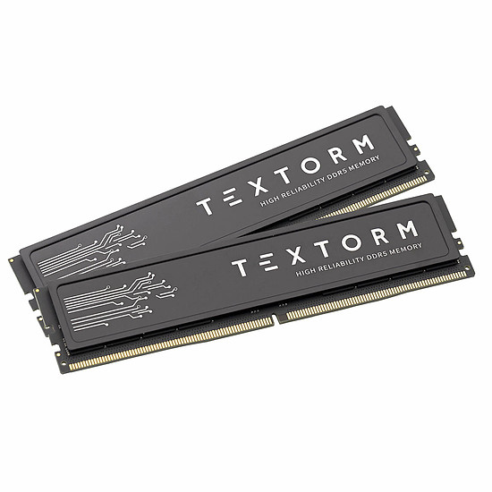 Textorm - 2 x 16 Go (32 Go) - DDR5 6000 MHz - CL40 - Mémoire Textorm sur