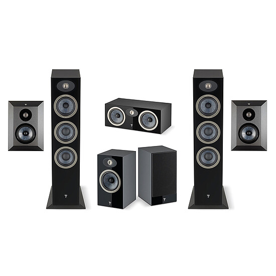 Enceintes HiFi / Home-Cinéma Focal Pack Theva N°3 HCM 7.0 Noir