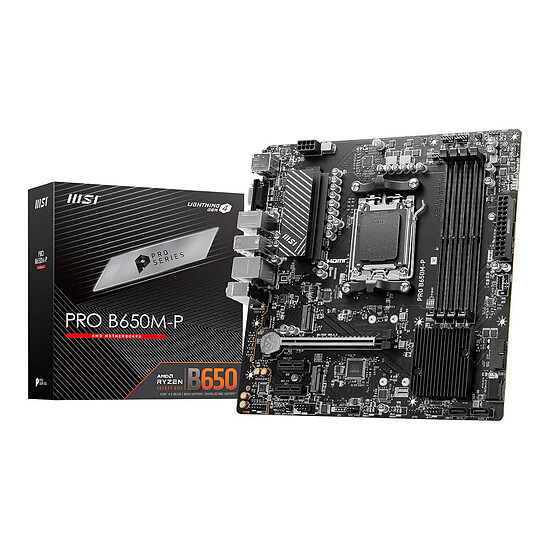 Carte mère MSI PRO B650M-P  - Autre vue