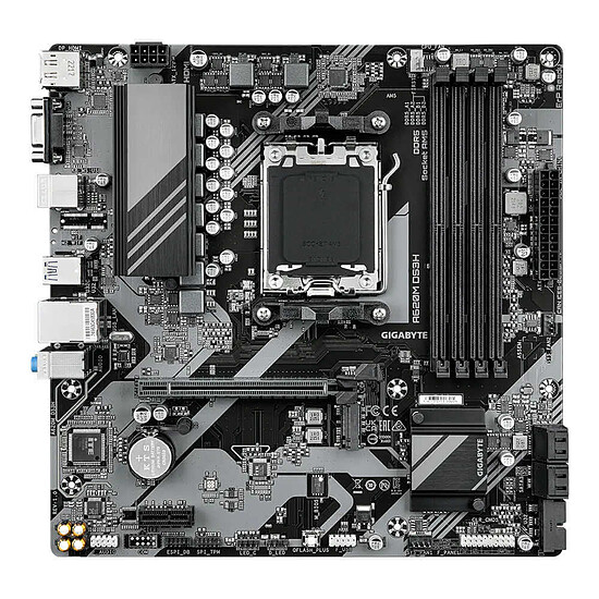 Carte mère Gigabyte A620M DS3H - Autre vue