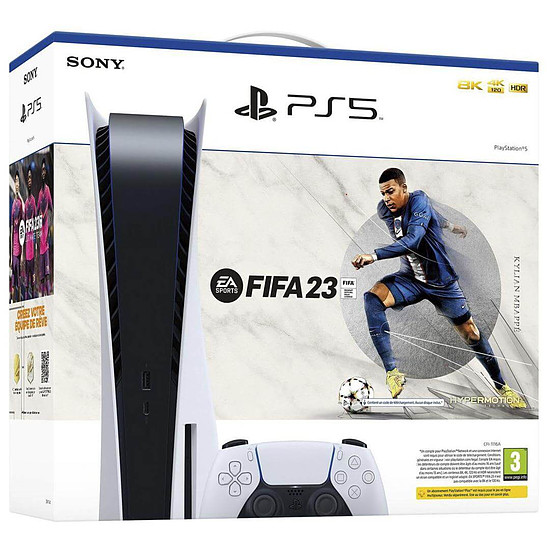 Console PS5 Sony PlayStation 5 + FIFA 23