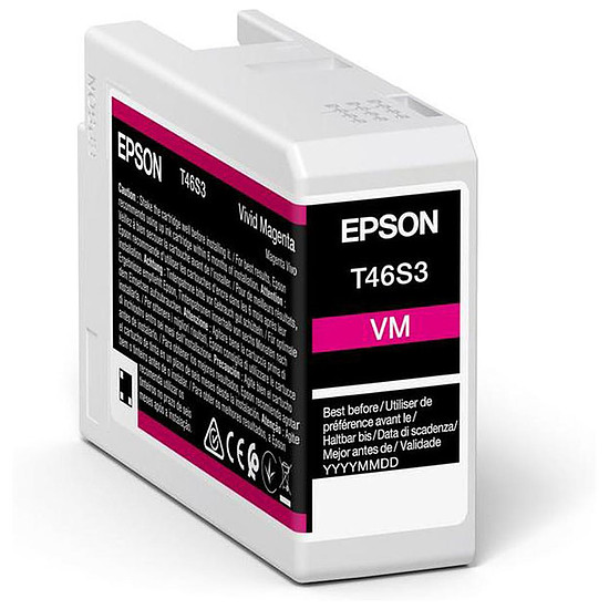 Cartouche d'encre Epson Singlepack Vivid Magenta T46S3 UltraChrome Pro 10 ink