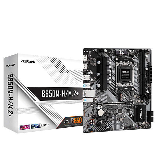 Carte mère ASRock B650M-H/M.2+ - Autre vue