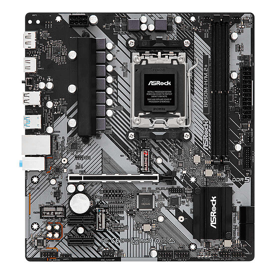 Carte mère ASRock B650M-H/M.2+ - Autre vue