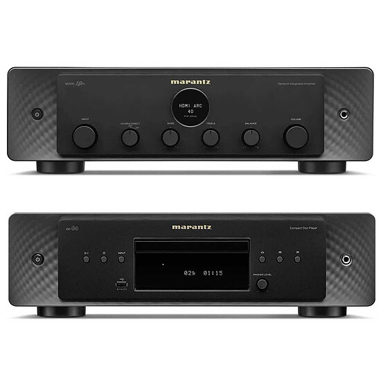 Ampli HiFi Stéréo Marantz MODEL 40n Noir + CD60 Noir - Autre vue