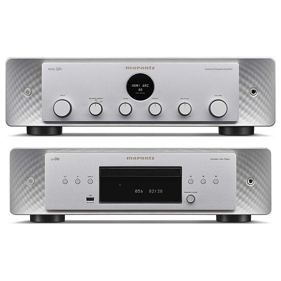 Ampli HiFi Stéréo Marantz MODEL 40n Argent + CD60 Argent - Autre vue