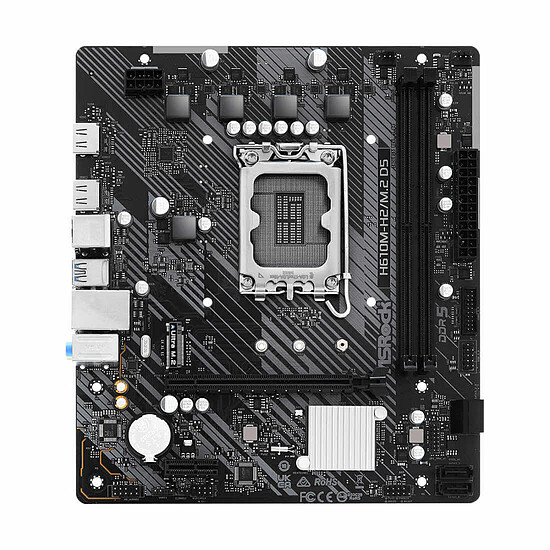 Carte mère ASRock H610M-H2/M.2 D5 - Autre vue