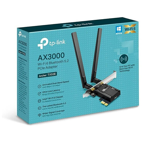 Carte réseau TP-Link Archer TX55E - Autre vue