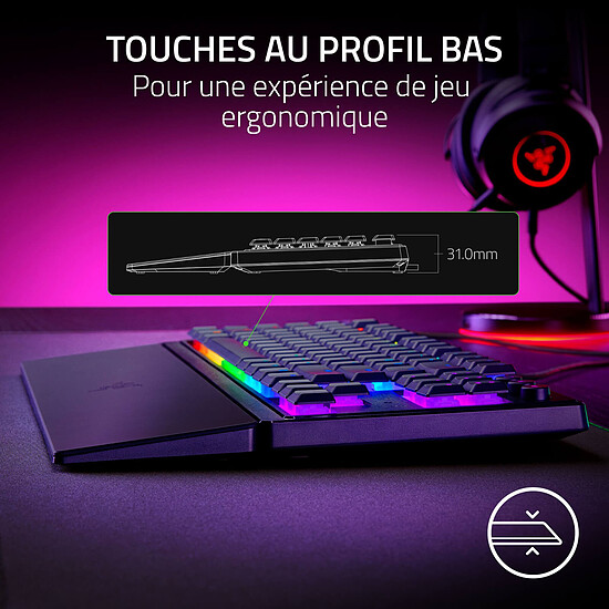 Clavier PC Razer Ornata V3 TKL - Autre vue